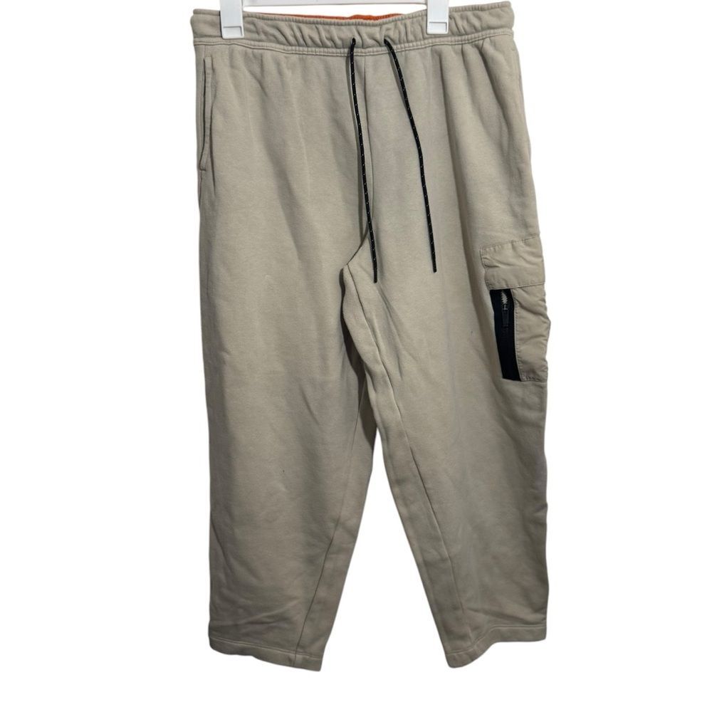 Nike Tapered Straight Leg Tan Athletic Sweatpants
